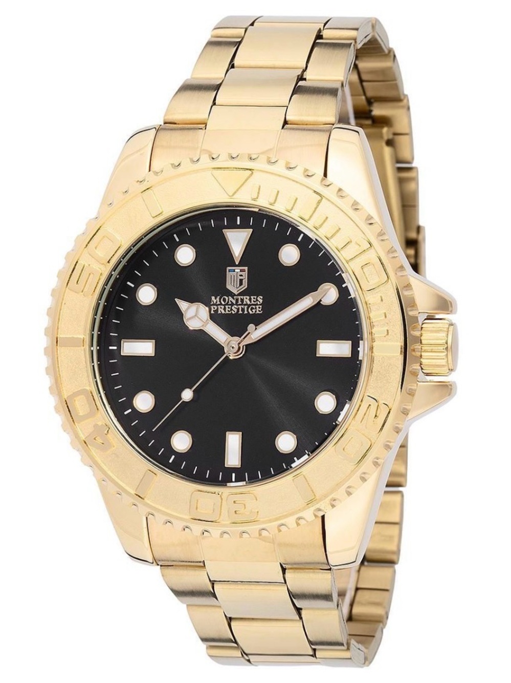 Montres Prestige - Men's Watch - 43mm, Gold (AIC-MPW-0263)